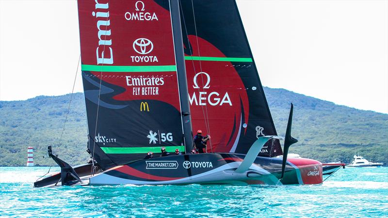 Emirates Team New Zealand AC75 Te Rehutai November 20 2020