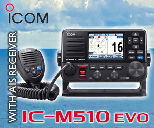 IC-M510 EVO with AIS Receiver