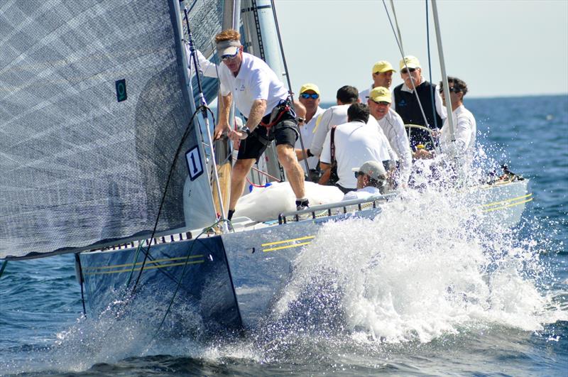 Victory '83 wins the 12 Metre North American Championship photo copyright SallyAnne Santos / Windlass Creative taken at Ida Lewis Yacht Club and featuring the 12m class