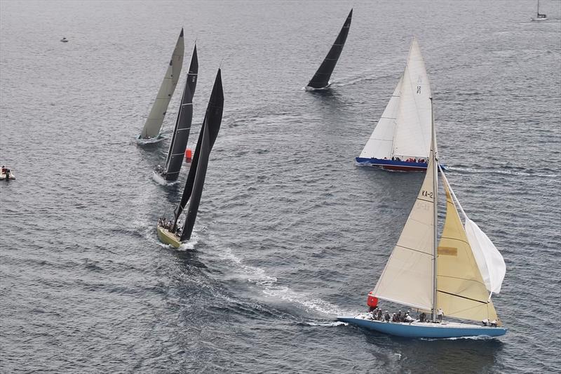 12mR World Championship at Yacht Club de Porquerolles Day 4 photo copyright Gilles Martin-Raget / YCP taken at Yacht Club de Porquerolles and featuring the 12m class