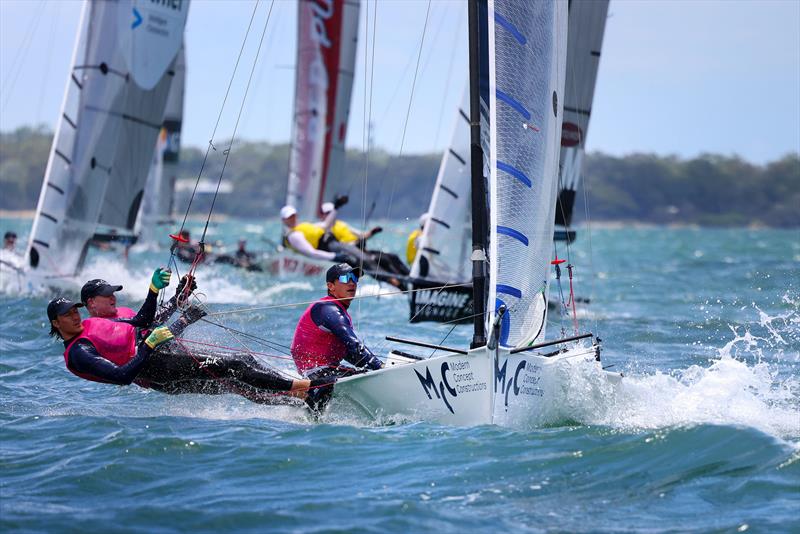 Australian 13ft and 16ft Skiff titles Day 2 Modern Concept Constructions - photo © Promocean Media