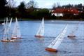 MYA Scottish District Wooden Hull IOM Championship at Paisley © Bill Odger