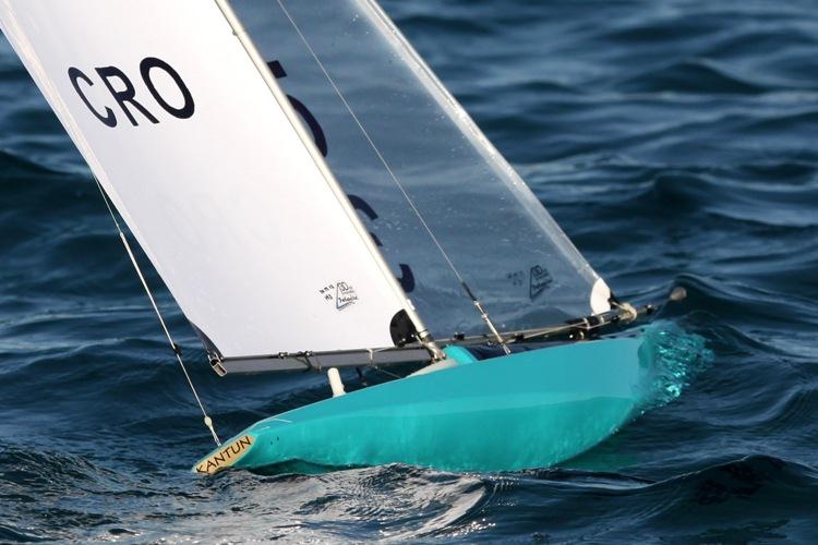 IOM Europeans at Cres, Croatia day 4 photo copyright Dean Miculini&#263; taken at Sailing Club of Rijeka and featuring the One Metre class