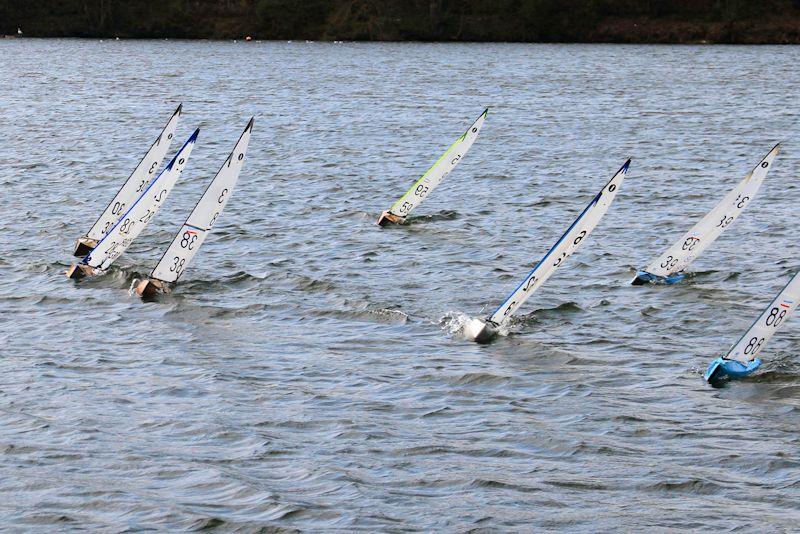 MYA Scottish District IOM Championship at Kinghorn Loch photo copyright Malcolm Durie taken at Kinghorn Radio Sailing Club and featuring the One Metre class