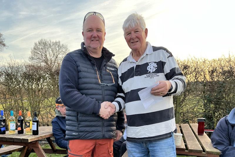 Darin Ballington (second in round 2) - IOM Midland District Champion Skipper Winter Series at Lincoln photo copyright Jen Hand  taken at Lincoln Model Yacht Club and featuring the One Metre class