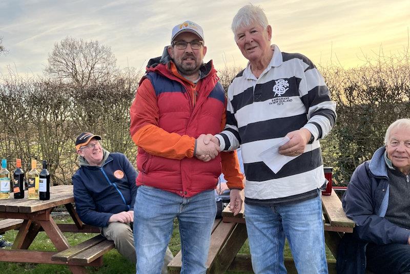 Tim Hand (third in round 2) - IOM Midland District Champion Skipper Winter Series at Lincoln photo copyright Jen Hand  taken at Lincoln Model Yacht Club and featuring the One Metre class