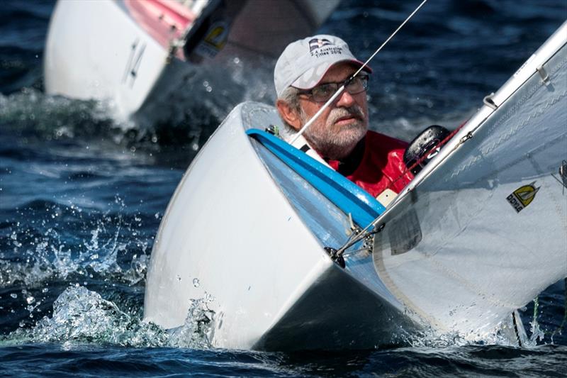 Peter Russell (ACT) took a commanding lead in the 2.4mR photo copyright Marg Fraser-Martin taken at Middle Harbour Yacht Club and featuring the 2.4m class