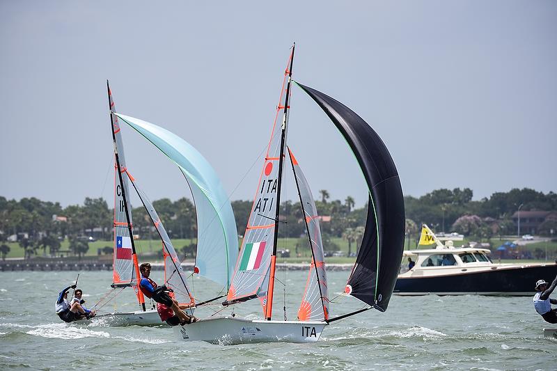 Mens 29er - Day 2 - World Youth Sailing Championships, Corpus Christi, Texas - photo © James Tomlinson / World Sailing