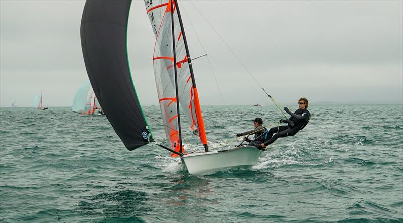 New Zealander Matthias Coutts competing in the silver fleet - 2020 Australian 29er Nationals - photo © Jordan Roberts