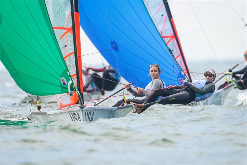 Allianz Youth World Sailing Championships day 4 - photo © Sailing Energy / World Sailing