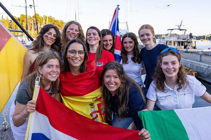 29er European Championship 2023 photo copyright Sailing.Pics / Kristian Joos taken at Royal Swedish Yacht Club and featuring the 29er class