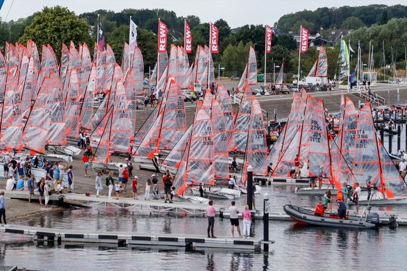Kiel Week 2024 is ready to go, including 140 planing dinghies for the 29er Eurocup photo copyright Christian Beeck taken at Kieler Yacht Club and featuring the 29er class