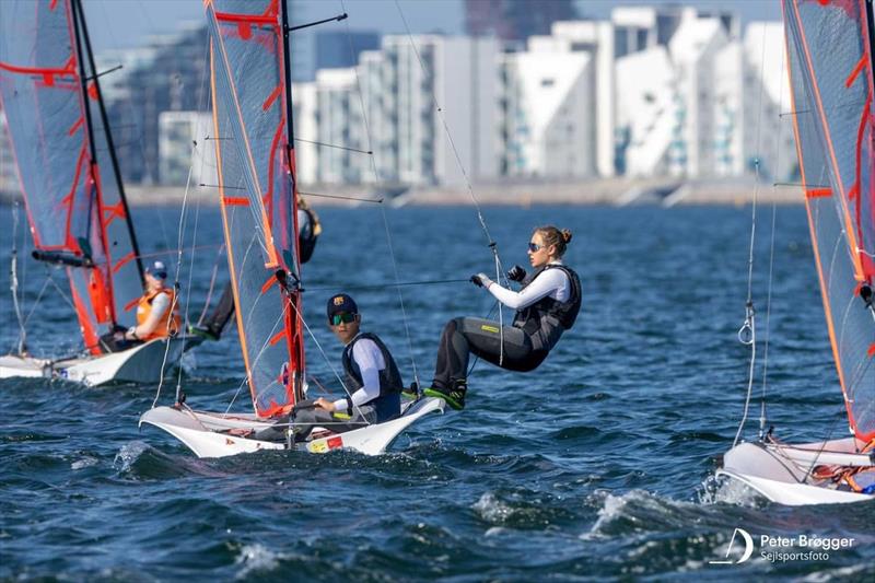 29er EuroCup Aarhus 2024 photo copyright Peter Brøgger / www.sailingphotoaarhus.dk taken at Marselisborg Sejlklub and featuring the 29er class