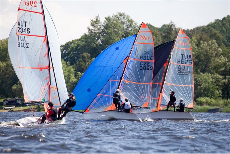 29er EuroCup 9 at Lake Lipno, Czech Republic - photo © Pavlína Soukupová Marecková