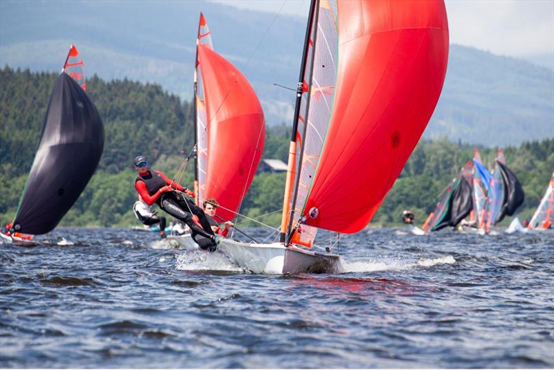 29er EuroCup 9 at Lake Lipno, Czech Republic photo copyright Pavlína Soukupová Marecková taken at  and featuring the 29er class