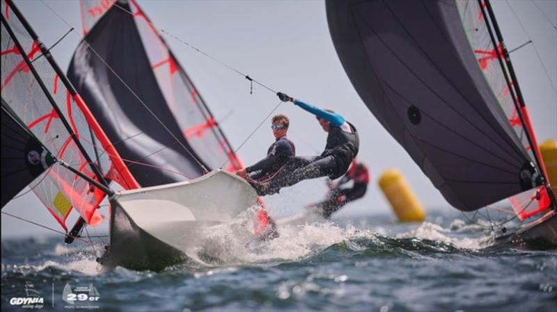 2024 29er European Championships at Gdynia, Poland - Day 4 photo copyright International 29er Class taken at  and featuring the 29er class