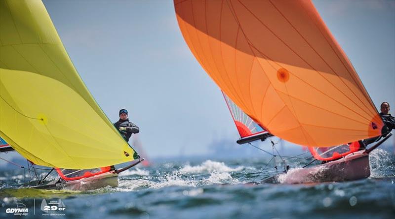 2024 29er European Championships at Gdynia, Poland - Day 4 photo copyright International 29er Class taken at  and featuring the 29er class