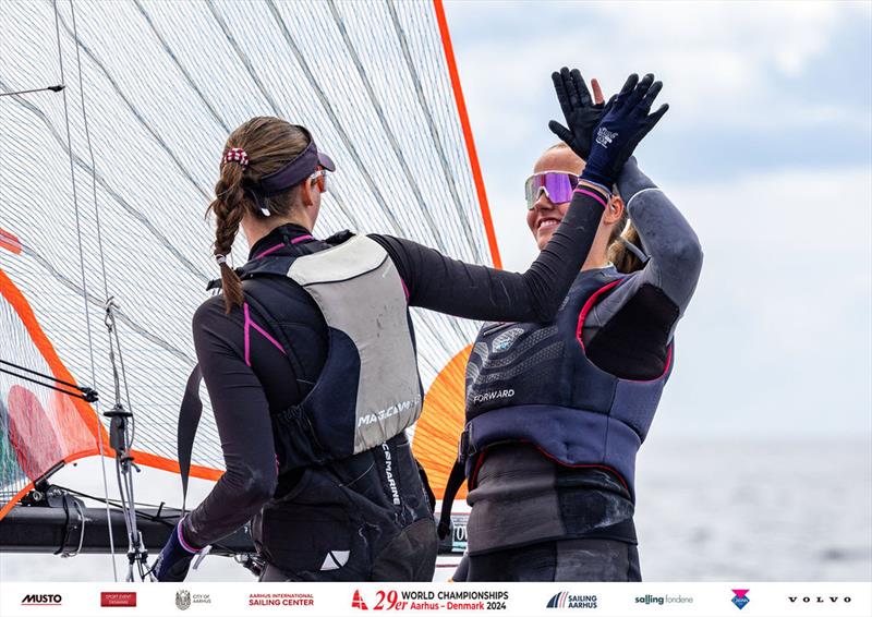 2024 29er World Championships Day 2 - photo © Kristian Joos / www.sailing.pics