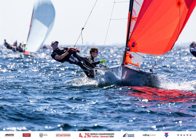 2024 29er World Championships Day 3 - photo © Kristian Joos / www.sailing.pics