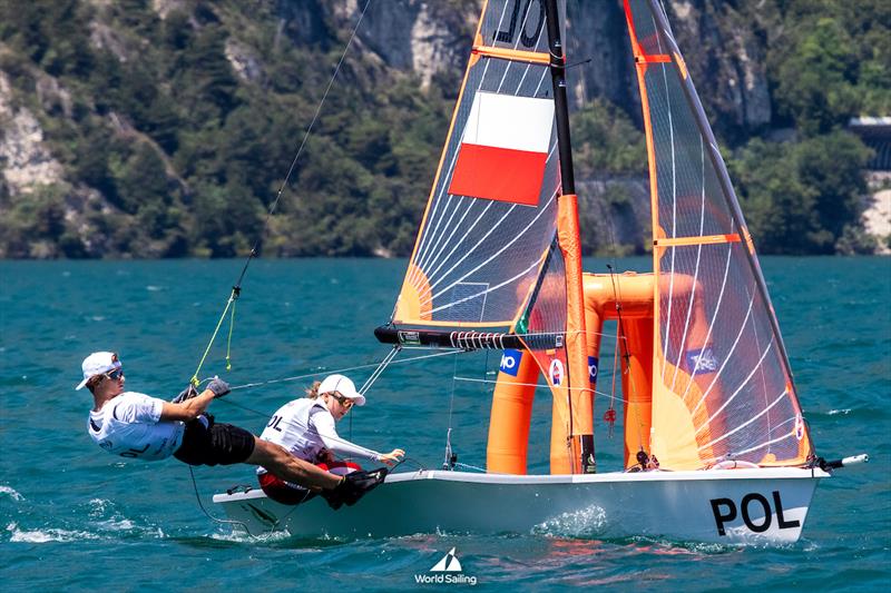 Ewa Lewandowska and Krzysztof Królik - photo © World Sailing