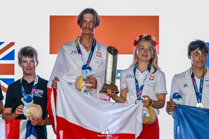 Ewa Lewandowska and Krzysztof Królik - photo © World Sailing