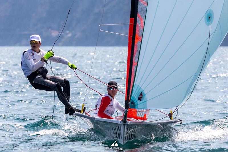 Soma Kis-Szölgyémi & András Sámuel Juhász – The Hungarian 29er 2024 Eurocup Champions - photo © World Sailing