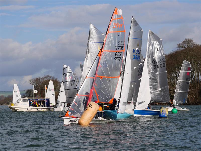 Chichester Yacht Club Snowflake Series photo copyright Mark Green taken at Chichester Yacht Club and featuring the 29er class