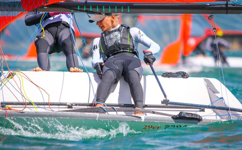 29er - Day 3 - Oceanbridge Sail Auckland 2025 - March 2, 2025 - photo © Jacob Fewtrell Media