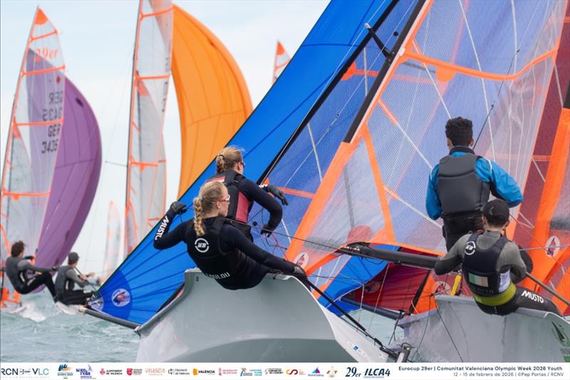 2026 29er Eurocup at Valencia Youth Olympic Week - photo © Pep Portas / RCNV