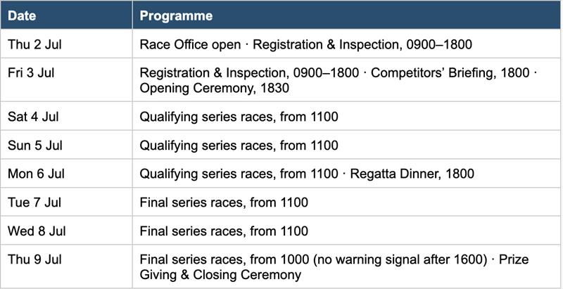29er World Championship 2026 Programme - photo © International 29er Class