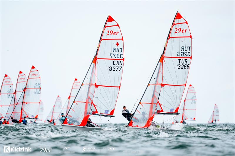 2026 29er World Championship Kiel day 1 - photo © Sascha Klahn / Kieler Woche
