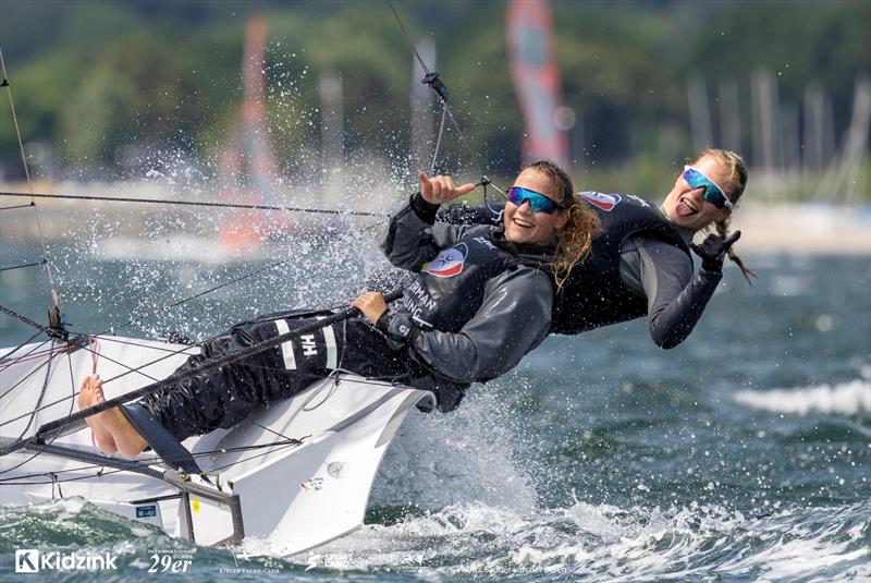 2026 29er World Championship at Kiel, Germany - Day 2 - photo © Sander van der Borch