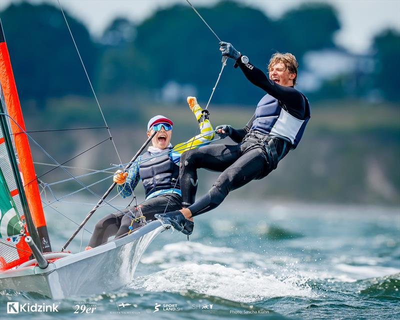 2026 29er World Championship at Kiel, Germany - Day 2 - photo © Sascha Klahn / Kieler Woche