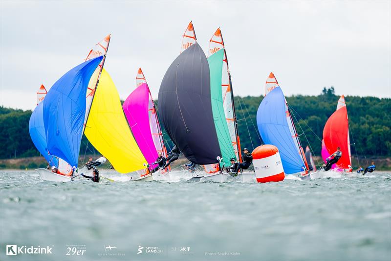 2026 29er World Championship at Kiel, Germany - Day 3 - photo © Sascha Klahn / Kieler Woche
