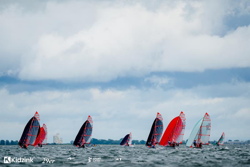 2026 29er World Championship at Kiel, Germany - Day 3 - photo © Sascha Klahn / Kieler Woche