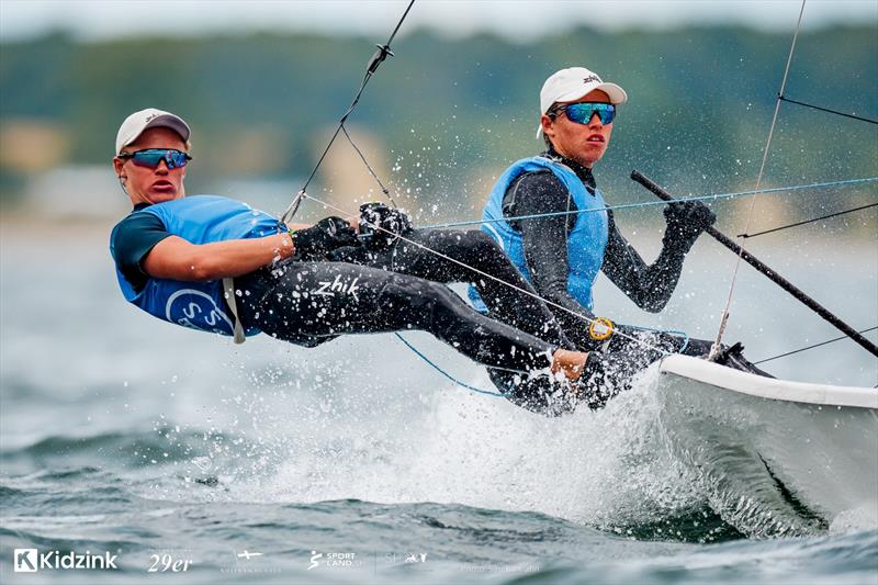2026 29er World Championship at Kiel, Germany - Day 3 - photo © Sascha Klahn / Kieler Woche