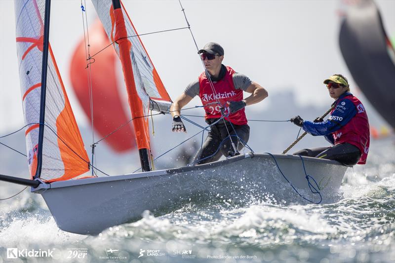 2026 29er World Championship at Kiel, Germany - Day 5 - photo © Sander van der Borch