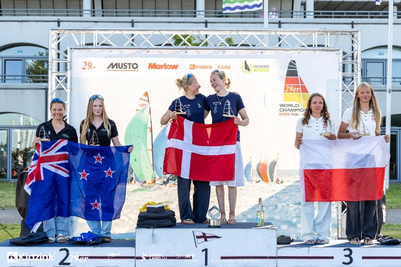 2026 29er World Championship at Kiel, Germany - Day 6 - photo © Sander van der Borch