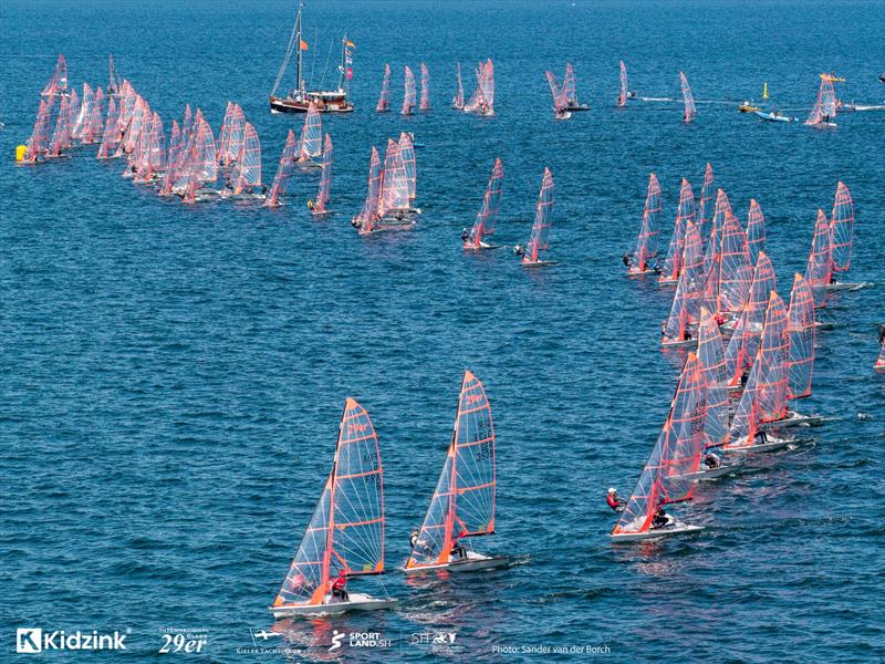 2026 29er World Championship at Kiel, Germany - Day 6 - photo © Sander van der Borch