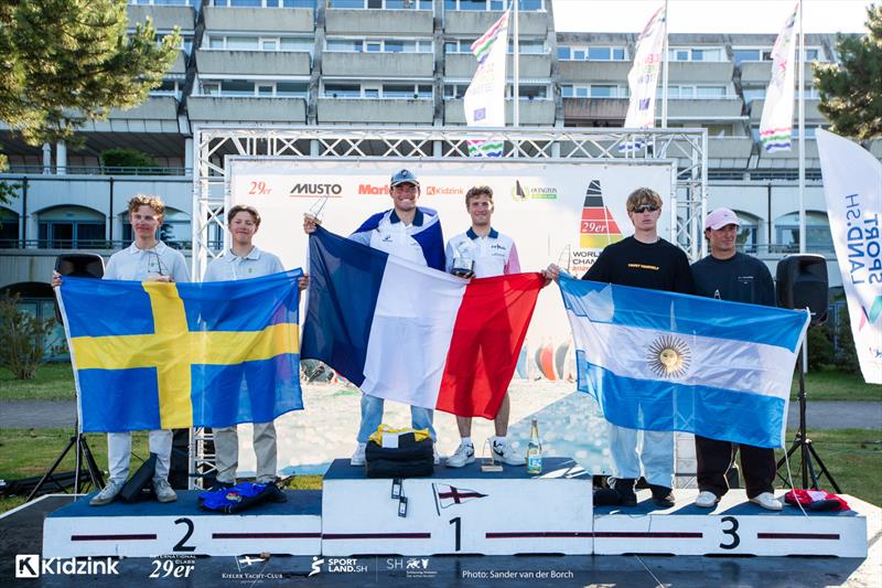 2026 29er World Championship at Kiel, Germany - Day 6 - photo © Sander van der Borch