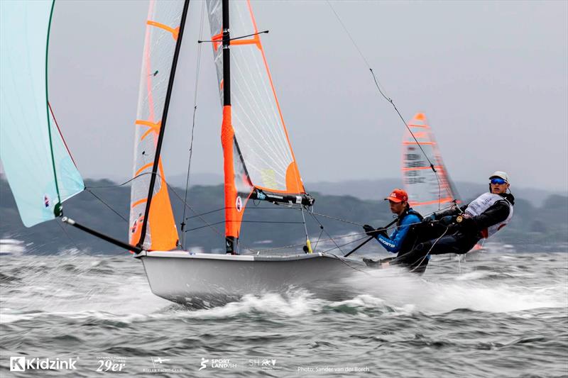 Jac Bailey and Ben Sinfield - 29er World Championship - photo © Sander van der Borch