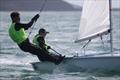 Fflur & Rayner during the 420 British Nationals at Dale Yacht Club © Jon Cawthorne