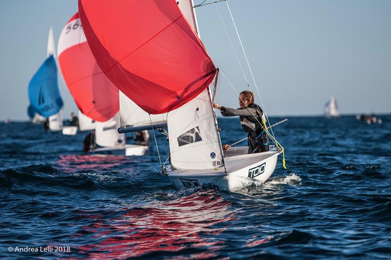 2018 Imperia Winter Regatta photo copyright Andrea Lelli taken at Yacht Club Imperia and featuring the 420 class