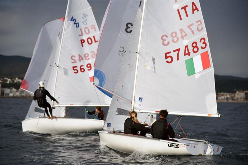 Alessio Cindolo and Sara Valente (420) - 48th Palamós Christmas Race - photo © Alfred Farré