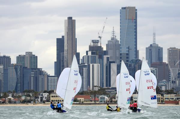 Day 3 of ISAF Sailing World Cup Melbourne - photo © Sport the library / Jeff Crow