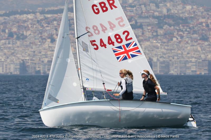 420 & 470 Junior European Championships in Thessaloniki - Day 5 - photo © Nikos Pantis