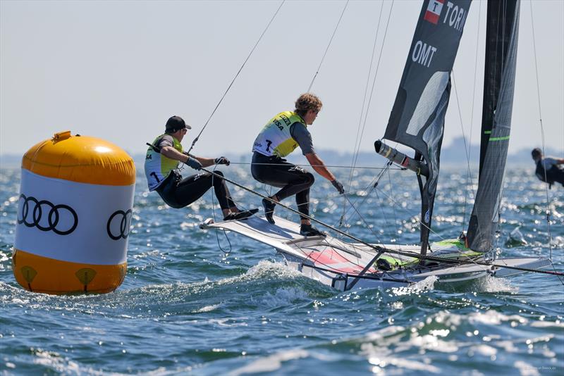 Danish Dynamite: Frederik Rask and Jakob Precht-Jensen make up for missing Olympic selection with 49er victory at Kiel Week - photo © Christian Beeck