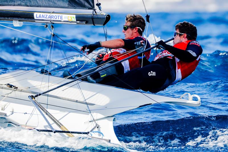 Andrew Mollerus/Trevor Bornarth (USA), 3rd - photo © Jacobo Bastos / Lanzarote Sailing Center