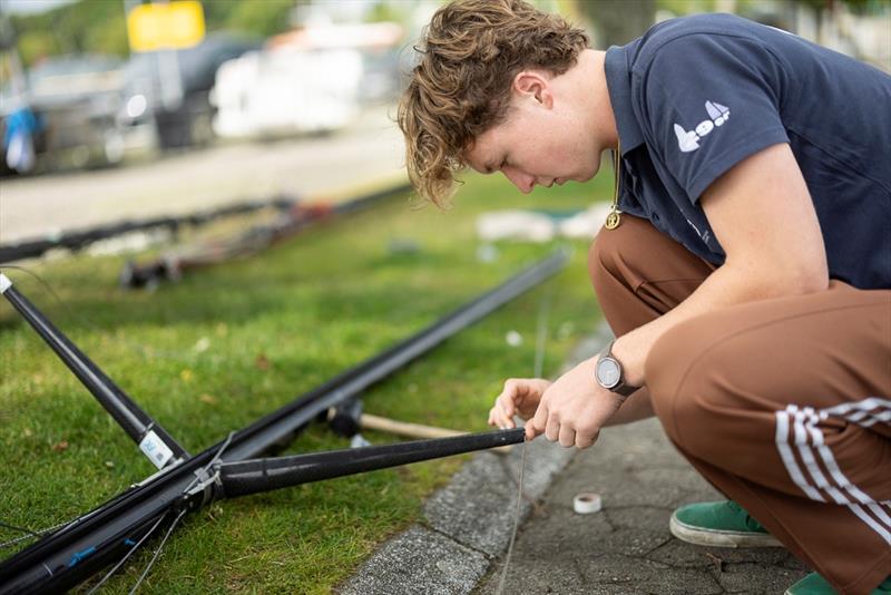 Measurement at 49er and 49erFX Junior World Championship 2025 – 27 July 2025 - photo © Sailing.Pics / Mogens Hansen