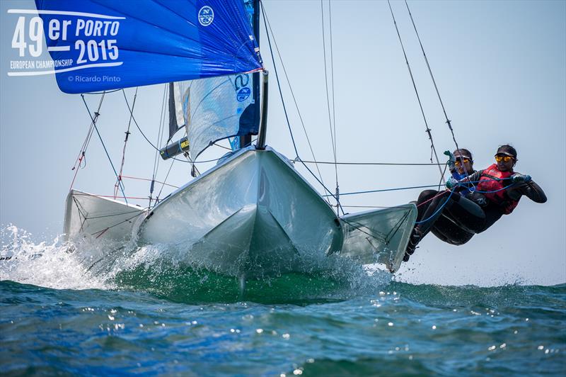 49er FX Europeans at Porto day 1 - photo © Ricardo Pinto